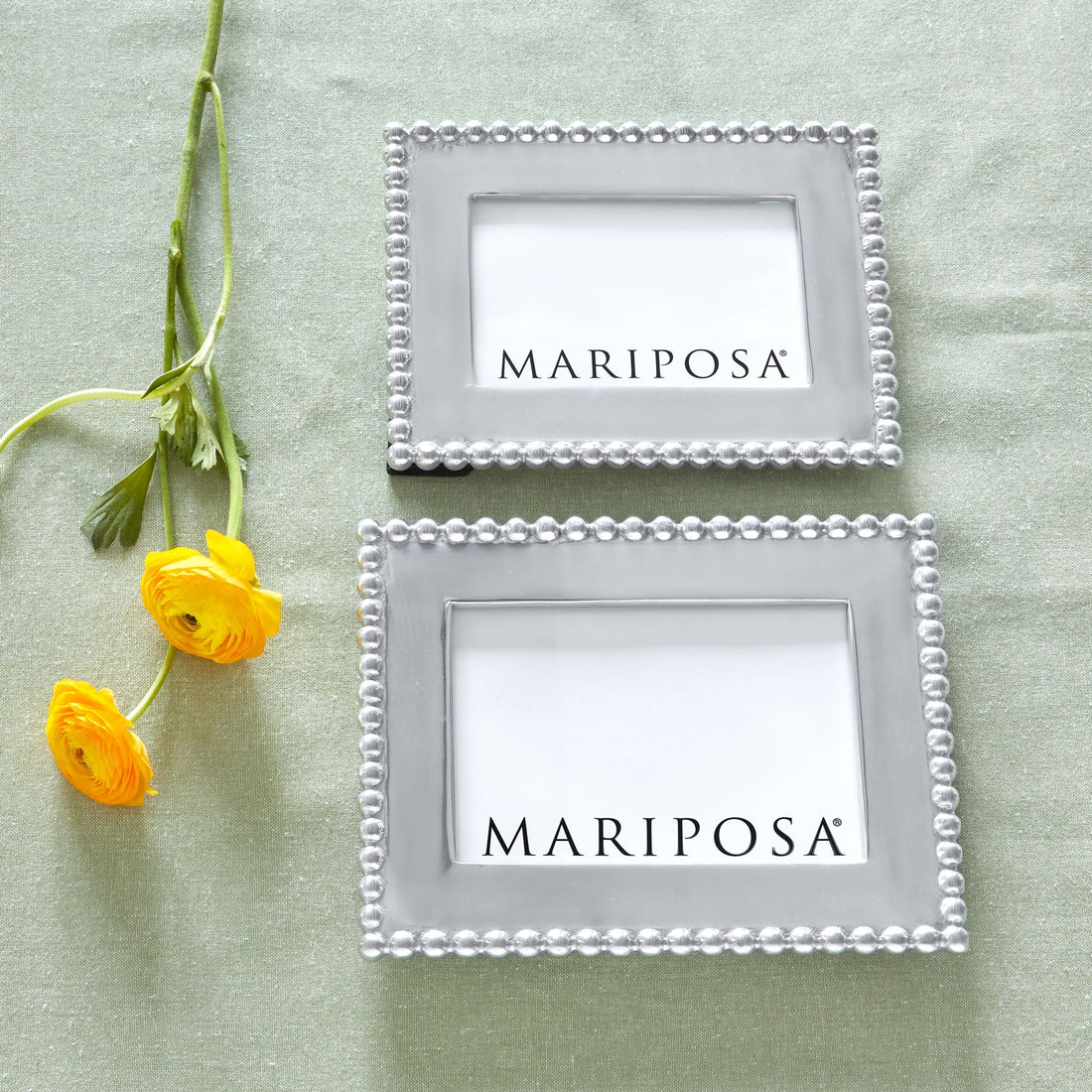 An image of Mariposa Pearled Picture Frame