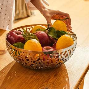 Alessi Marta Sansoni Cactus! Stainless Steel Open Work Bowl