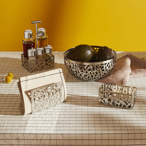Alessi Marta Sansoni Cactus! Stainless Steel Open Work Napkin Holder