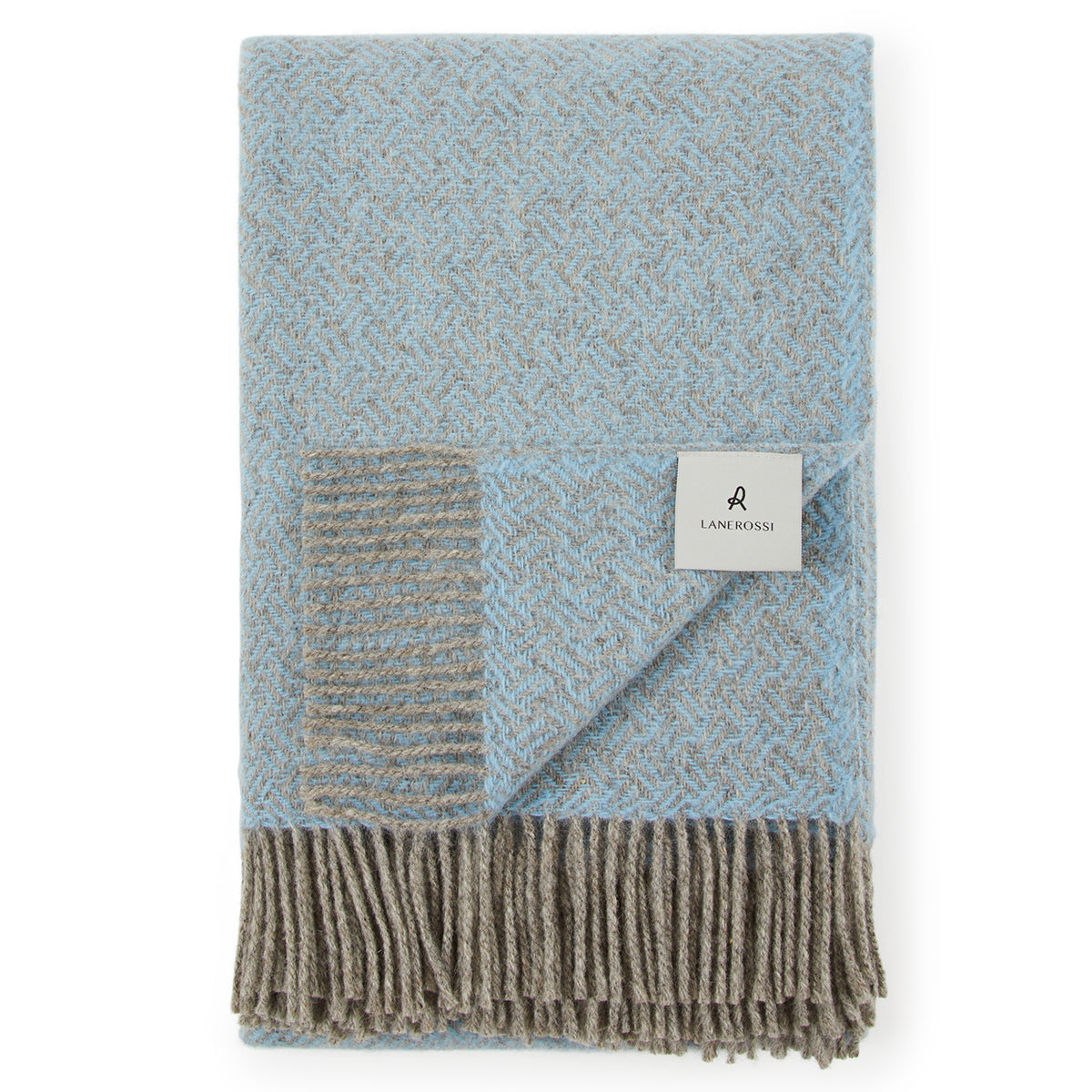 Marzotto Lab Lanerossi Mata Mata 100% Virgin Wool Throw