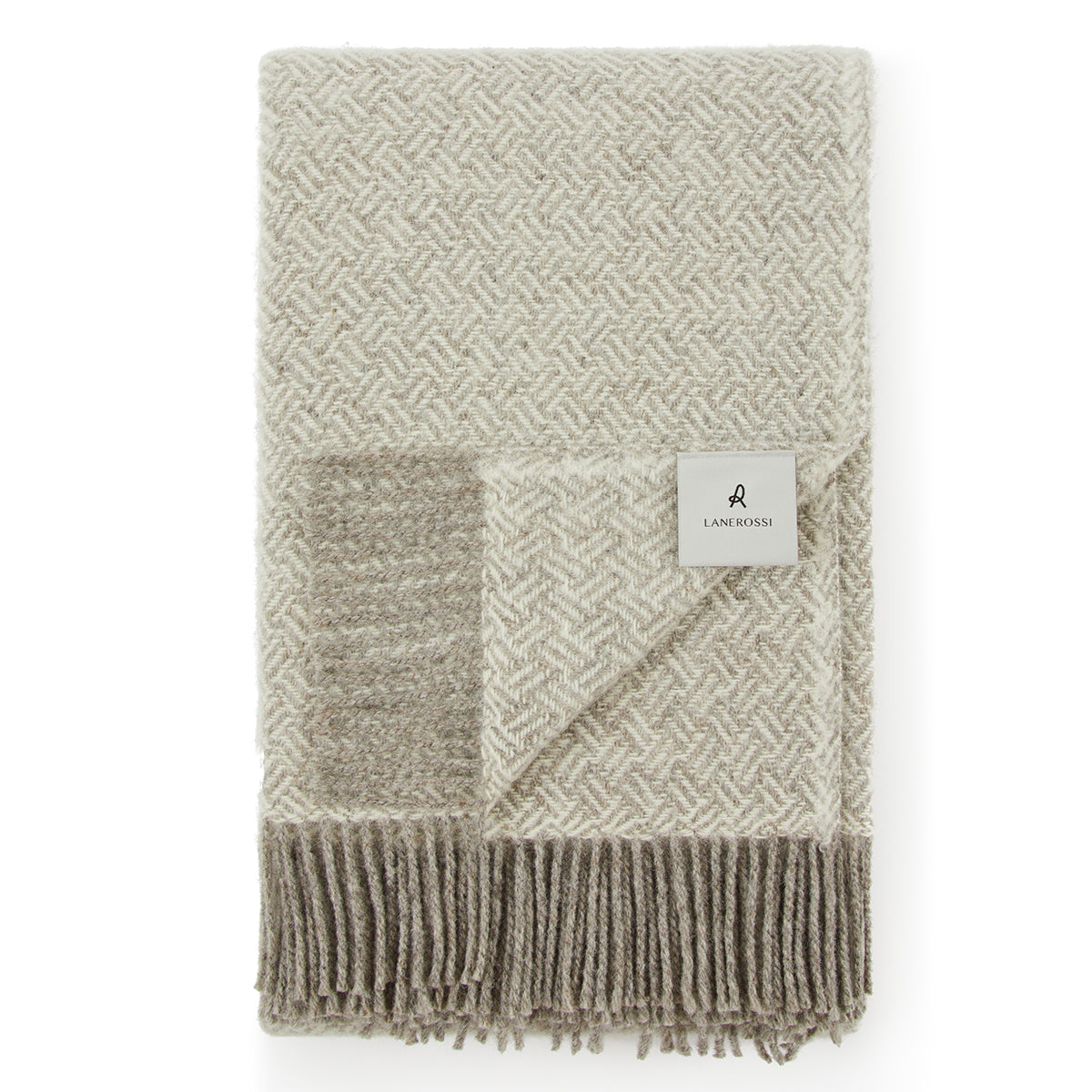 Marzotto Lab Lanerossi Mata Mata 100% Virgin Wool Throw