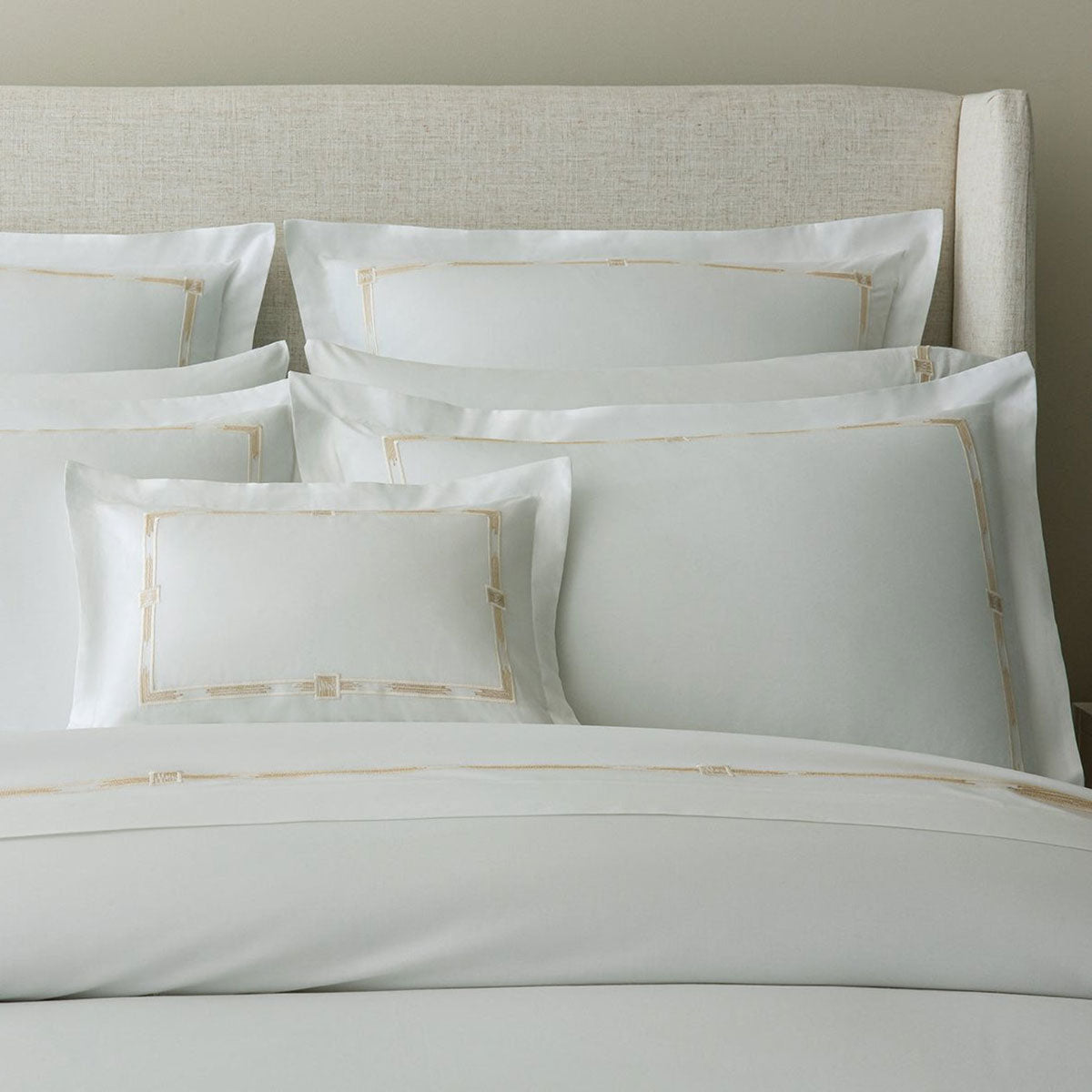 An image of Scandia Home Lisetta Percale Sham