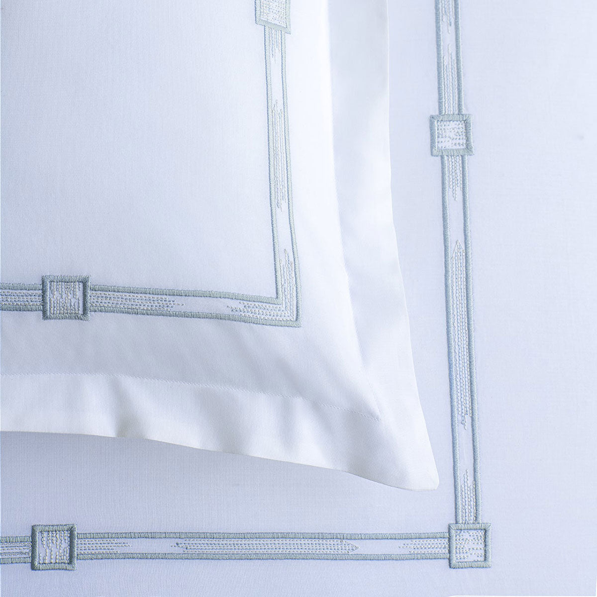 An image of Scandia Home Lisetta Percale Sham