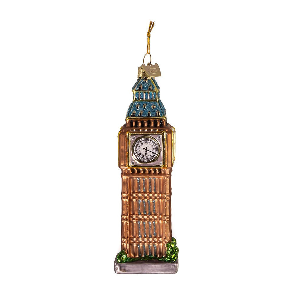 Kurt Adler 5.5" Noble Gems Big Ben Ornament