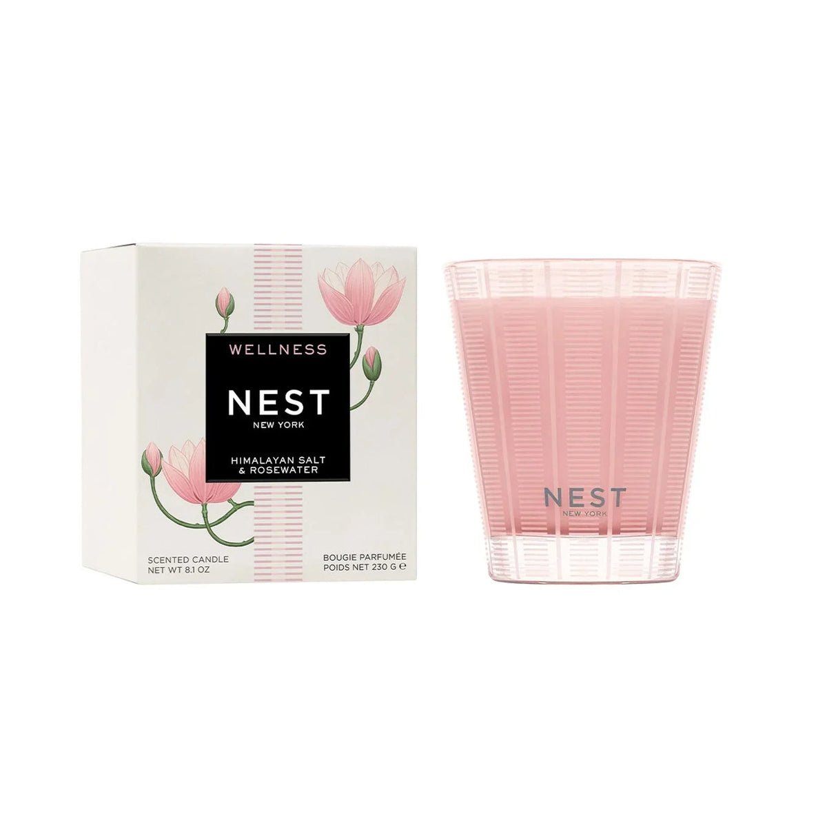 An image of Nest Fragrances Himalayan Salt & Rosewater Classic Candle 8.1 oz