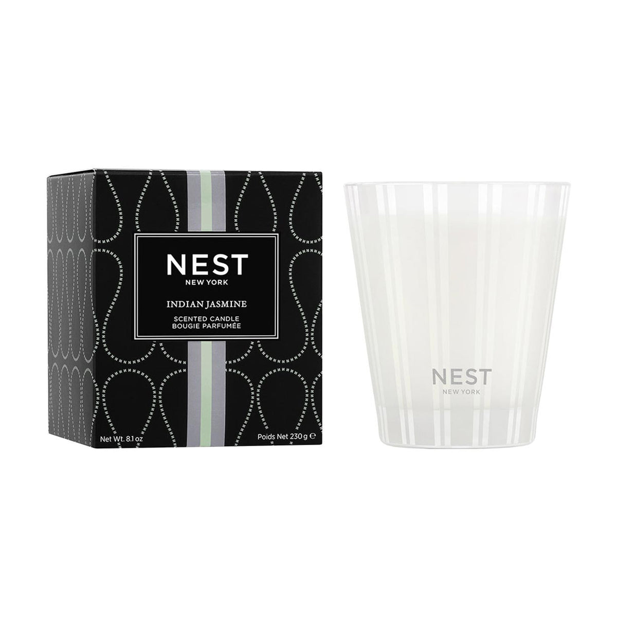 An image of Nest Fragrances Indian Jasmine Classic Candle 8.1 oz
