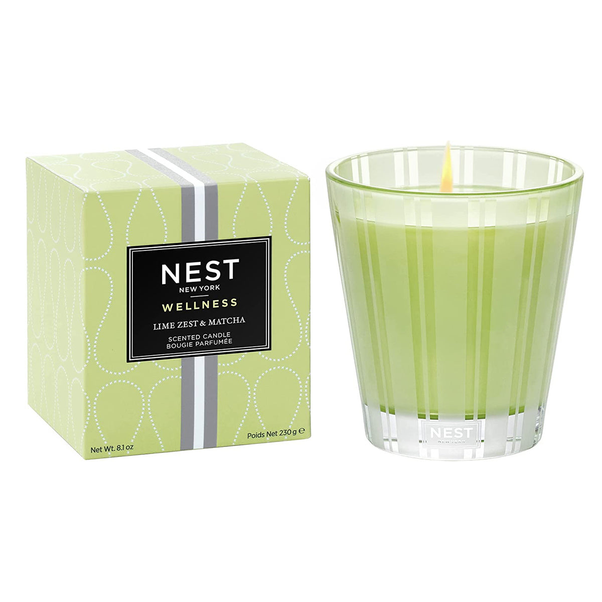 An image of Nest Fragrances Lime Zest & Matcha Classic Candle 8.1 oz