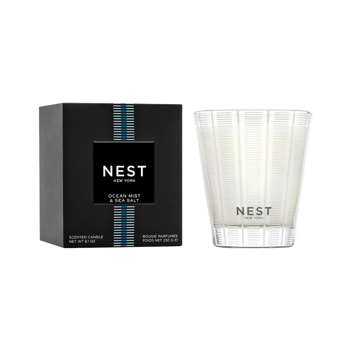 An image of Nest Fragrances Ocean Mist & Sea Salt Classic Candle 8.1 oz