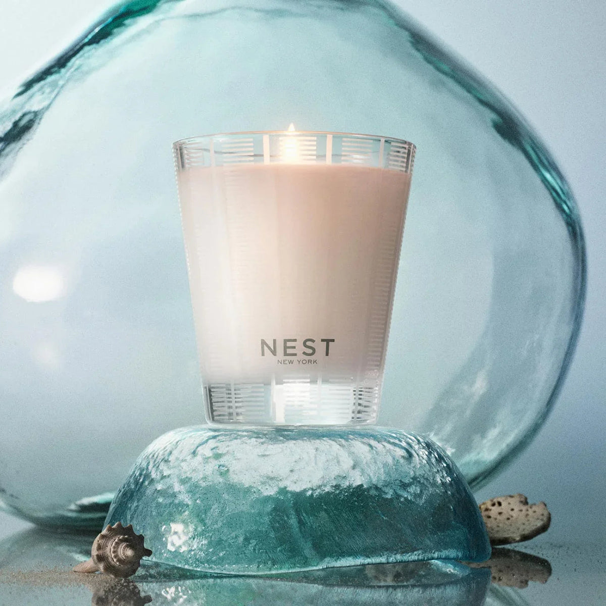 An image of Nest Fragrances Ocean Mist & Sea Salt Classic Candle 8.1 oz