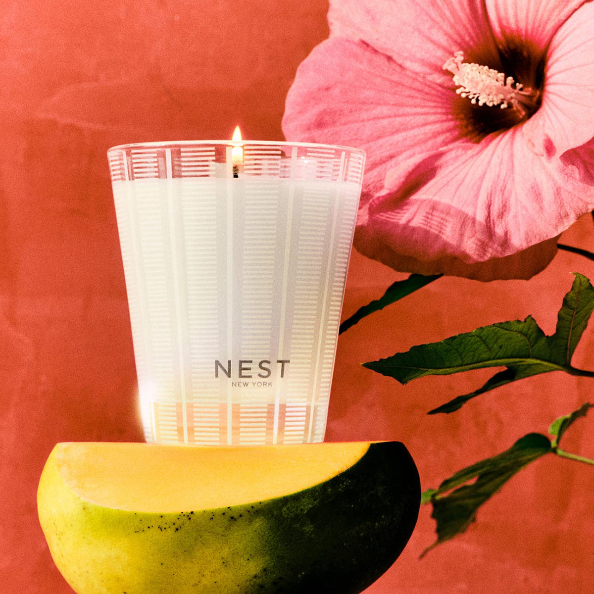 An image of Nest Fragrances Something Tropical Classic Candle - 8.1 oz
