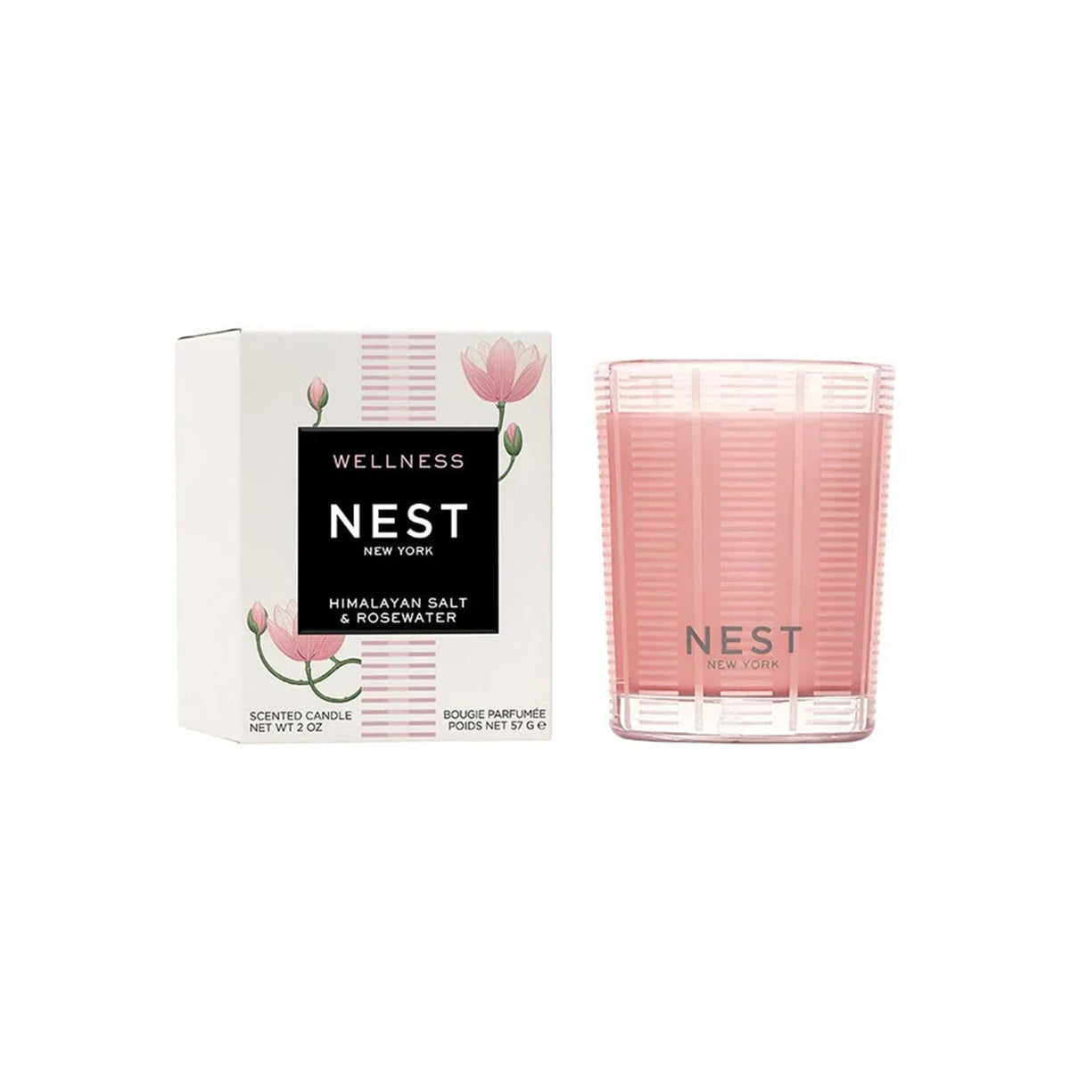 Nest Fragrances Himalayan Salt & Rosewater Votive Candle 2 oz
