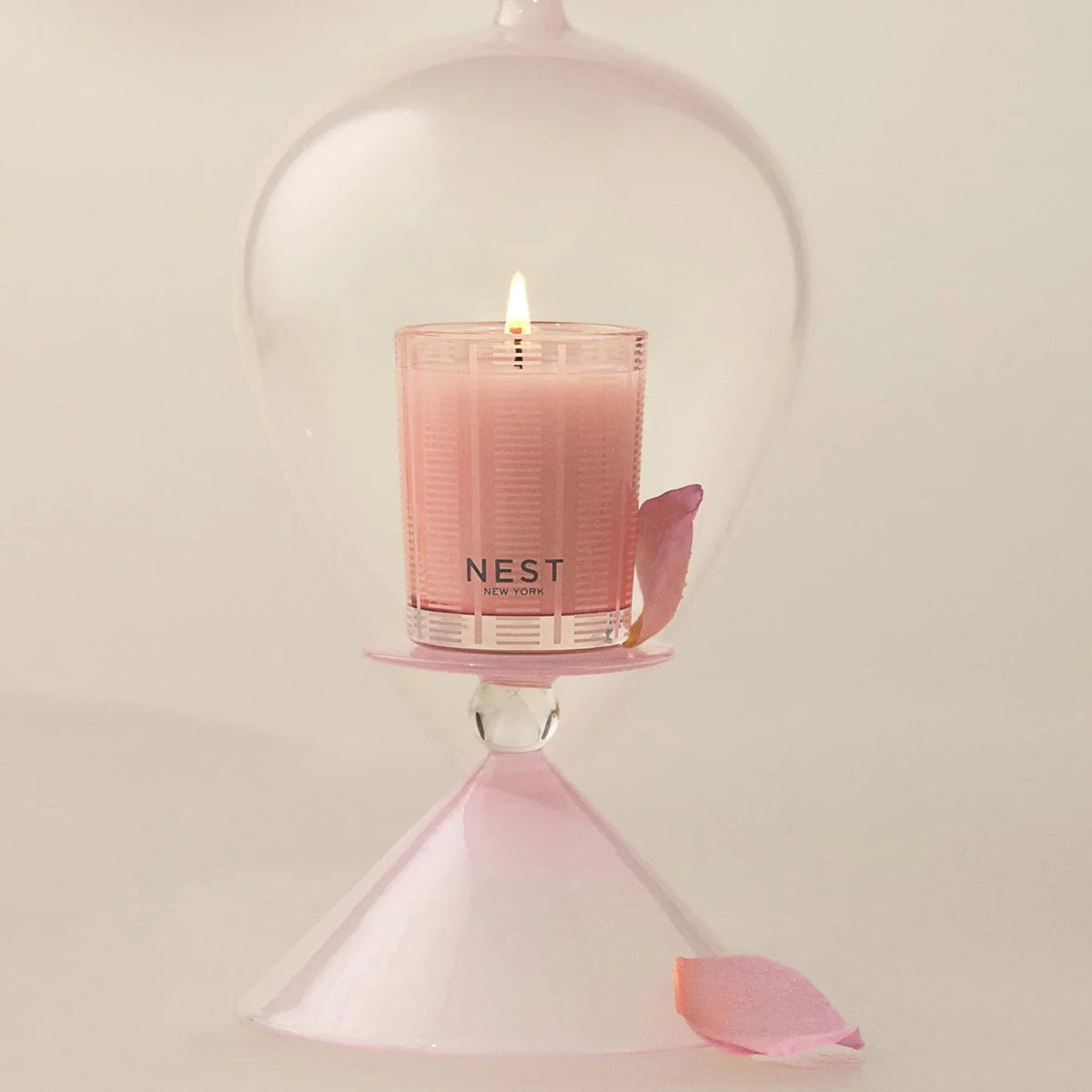 An image of Nest Fragrances Himalayan Salt & Rosewater Votive Candle 2 oz