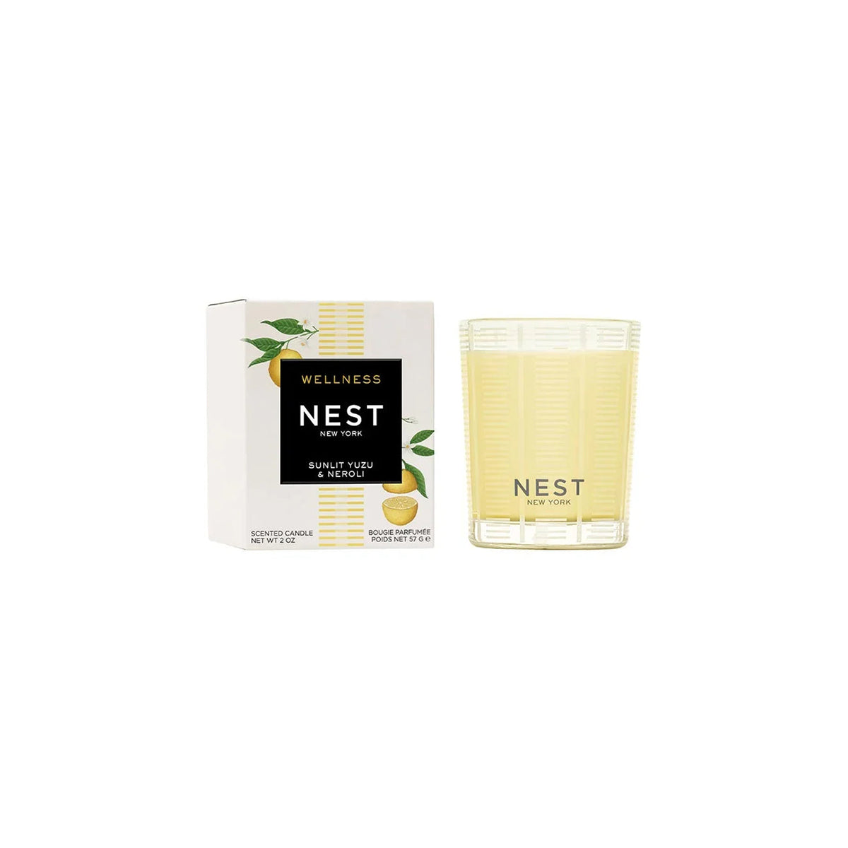 An image of Nest Fragrances Sunlit Yuzu & Neroli Votive Candle 2 oz