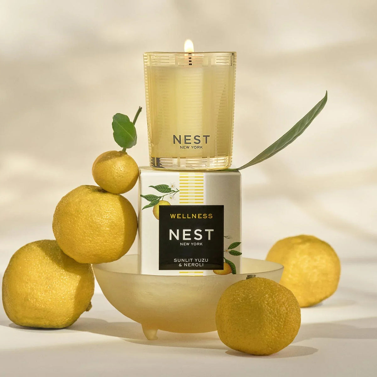 An image of Nest Fragrances Sunlit Yuzu & Neroli Votive Candle 2 oz