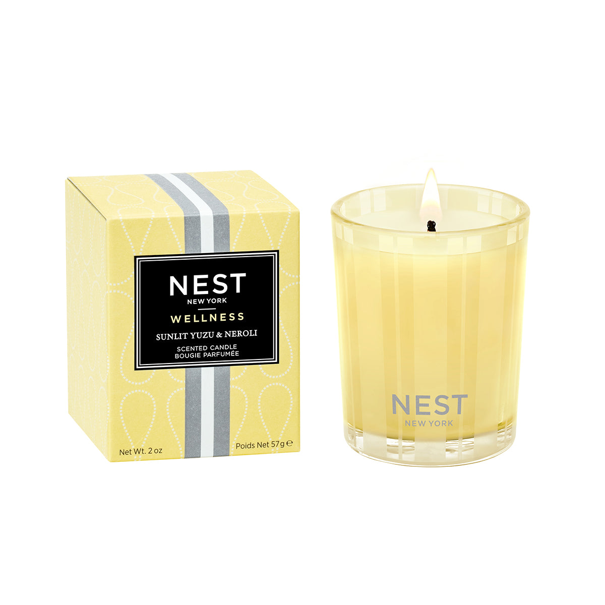 Nest Fragrances Sunlit Yuzu & Neroli Votive Candle 2 oz