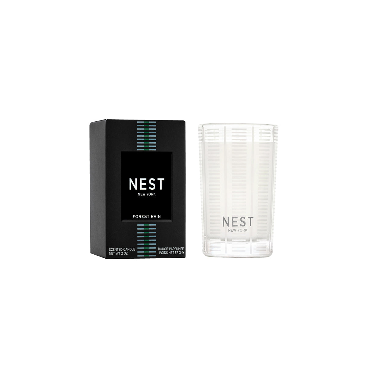 An image of Nest Fragrances Forest Rain Votive Candle 2.0 oz