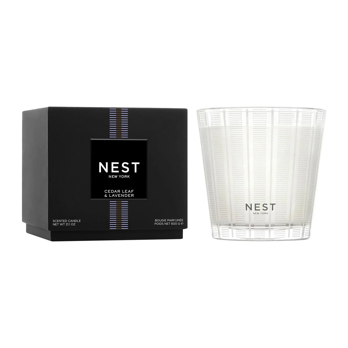 Nest Fragrances Cedar Leaf & Lavender 3-Wick Candle 21.2 oz