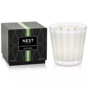 Nest Fragrances Santorini Olive & Citron 3-Wick Candle 21.2 oz