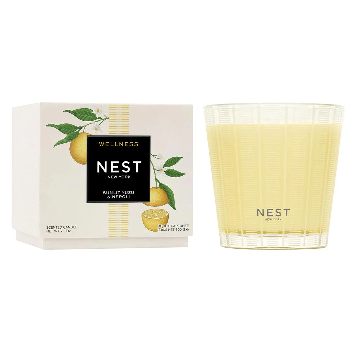 Nest Fragrances Sunlit Yuzu & Neroli 3-Wick Candle 21.2 oz