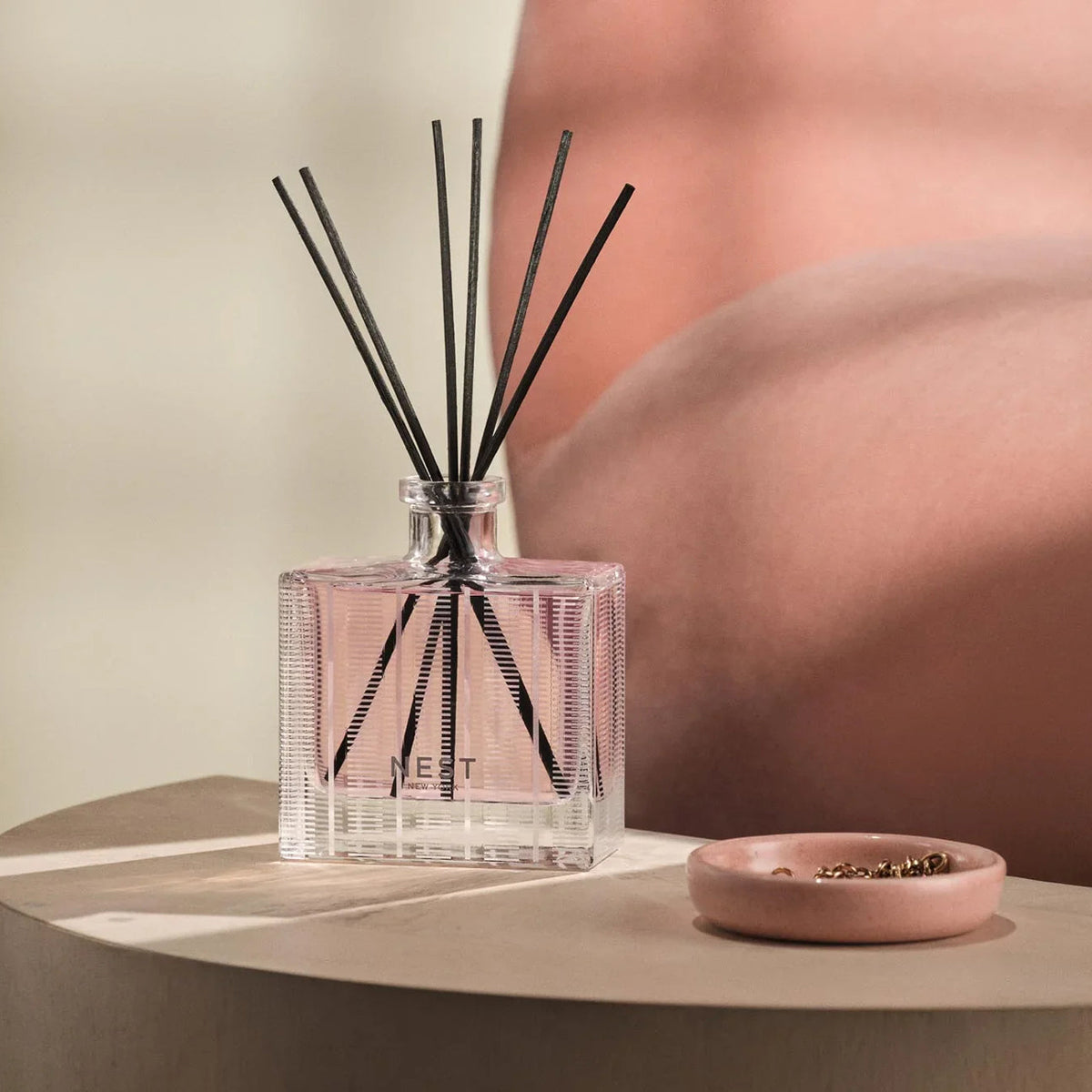 An image of Nest Fragrances Himalayan Salt & Rosewater Reed Diffuser 5.9 fl oz