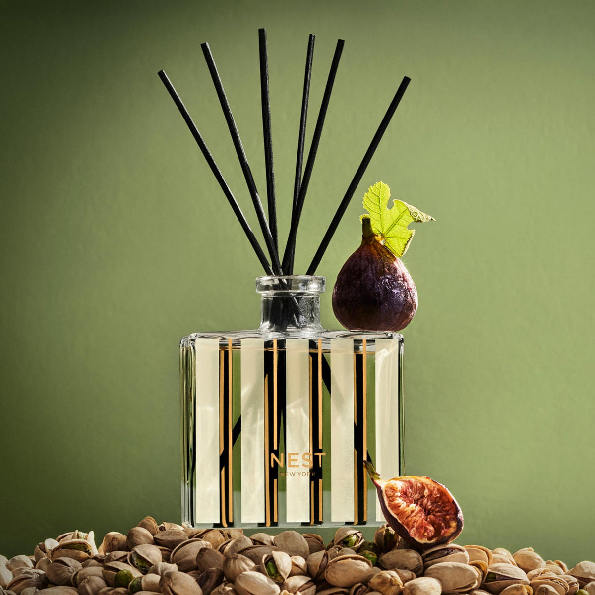 Nest Fragrances Pistachio & Wild Fig Reed Diffuser 5.9 fl oz