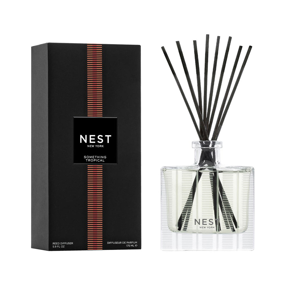 An image of Nest Fragrances Something Tropical Reed Diffuser - 5.9 fl.oz / 175 ml