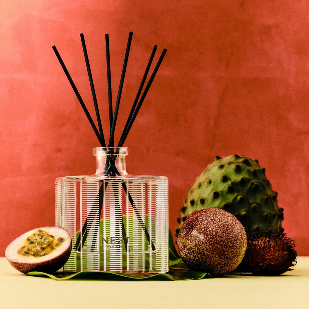 An image of Nest Fragrances Something Tropical Reed Diffuser - 5.9 fl.oz / 175 ml