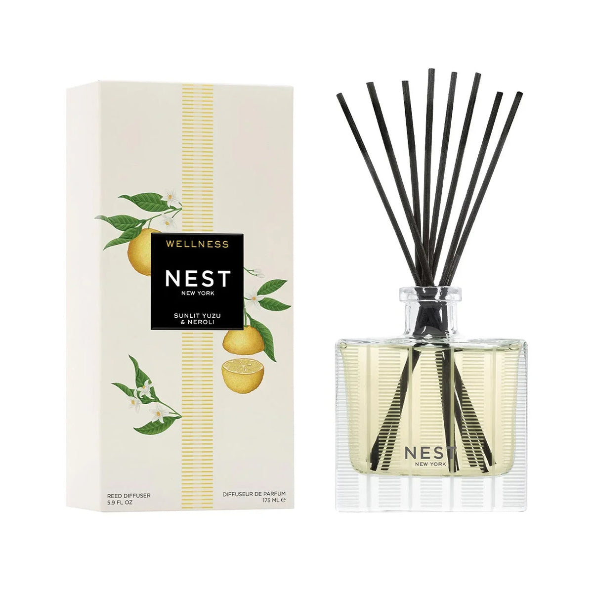 Nest Fragrances Sunlit Yuzu & Neroli Reed Diffuser 5.9 fl oz