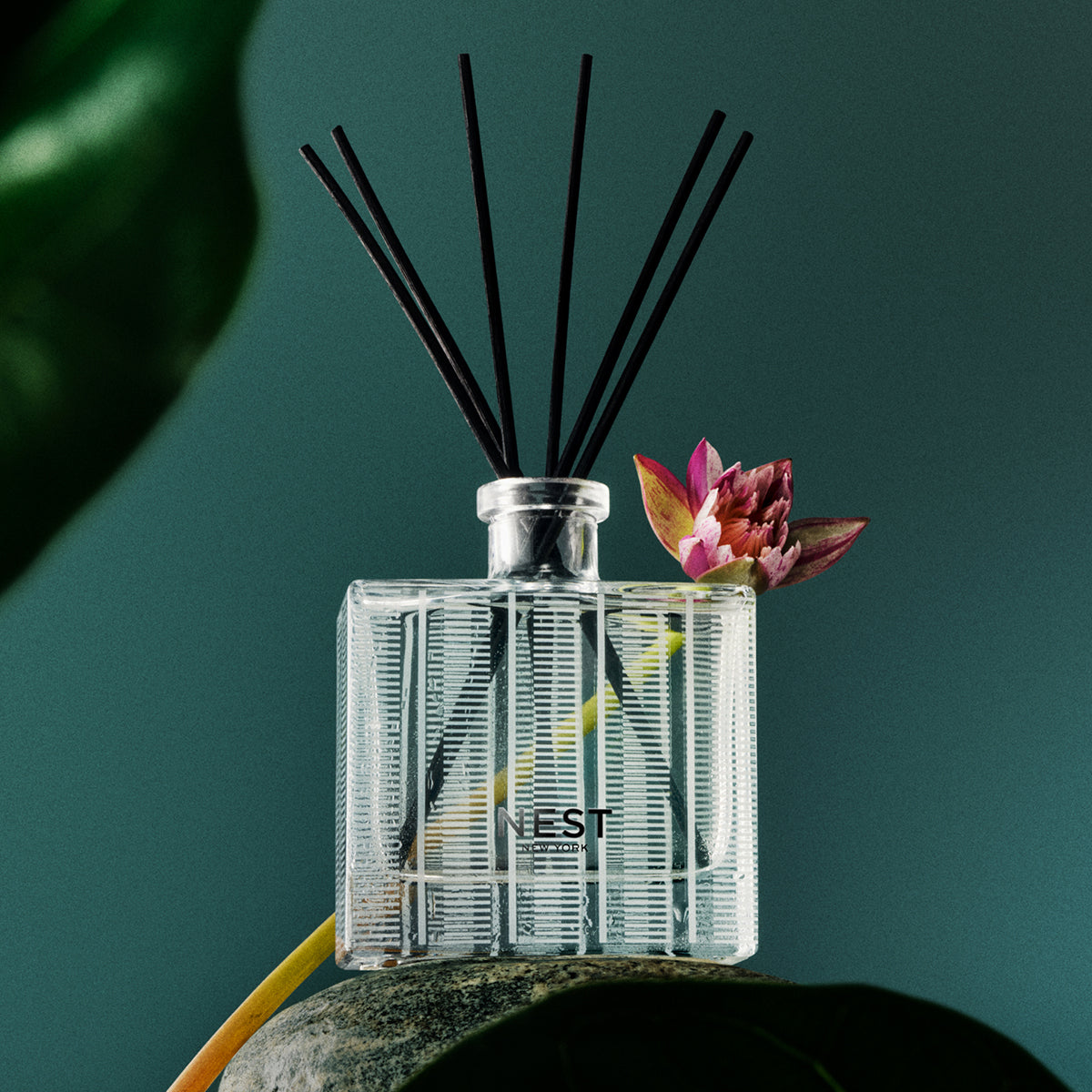 An image of Nest Fragrances Forest Rain Reed Diffuser 5.9 fl.oz