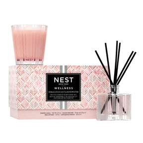 Nest Petite Candle & Reed Diffuser Gift Set - Himalayan Salt