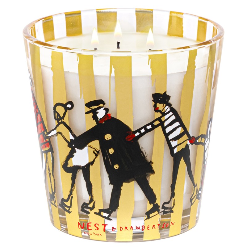 An image of Nest Fragrances Holiday Donald Robinson Specialty 3-Wick Candle 21.2 oz