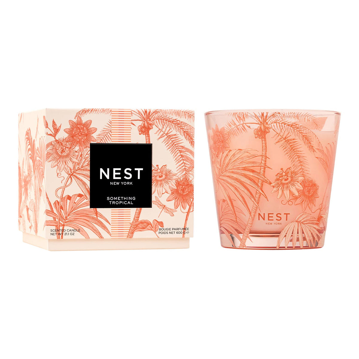 An image of Nest Fragrances Something Tropical Specialty 3 Wick Candle -21.2 oz