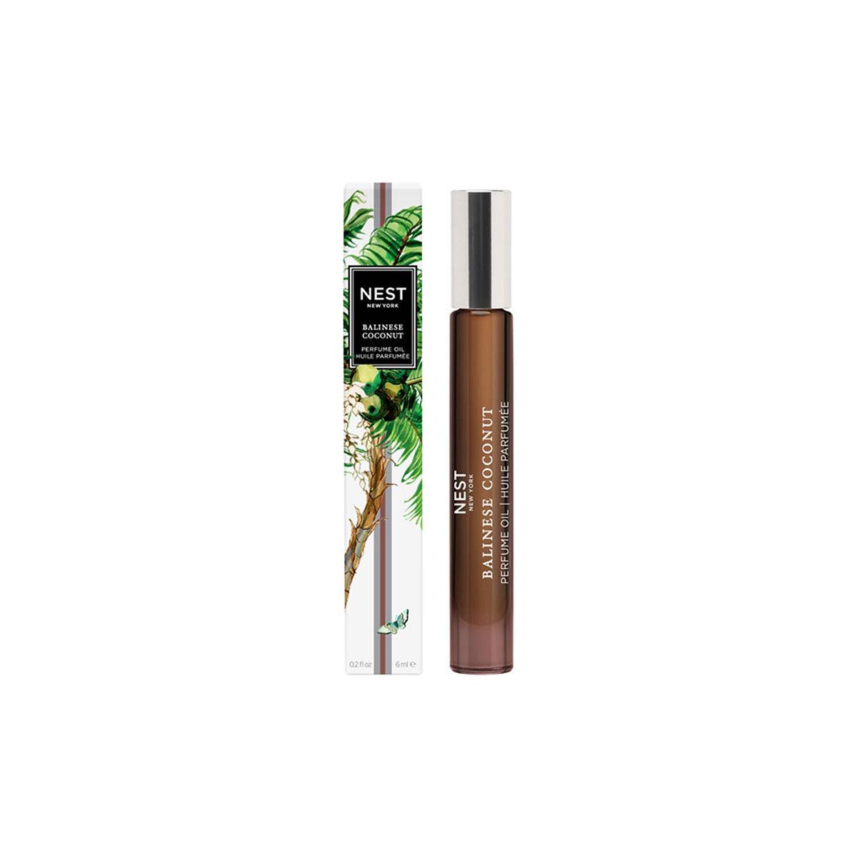 An image of Nest Fragrances Balinese Coconut Perfume Oil Rollerball 0.2 fl oz