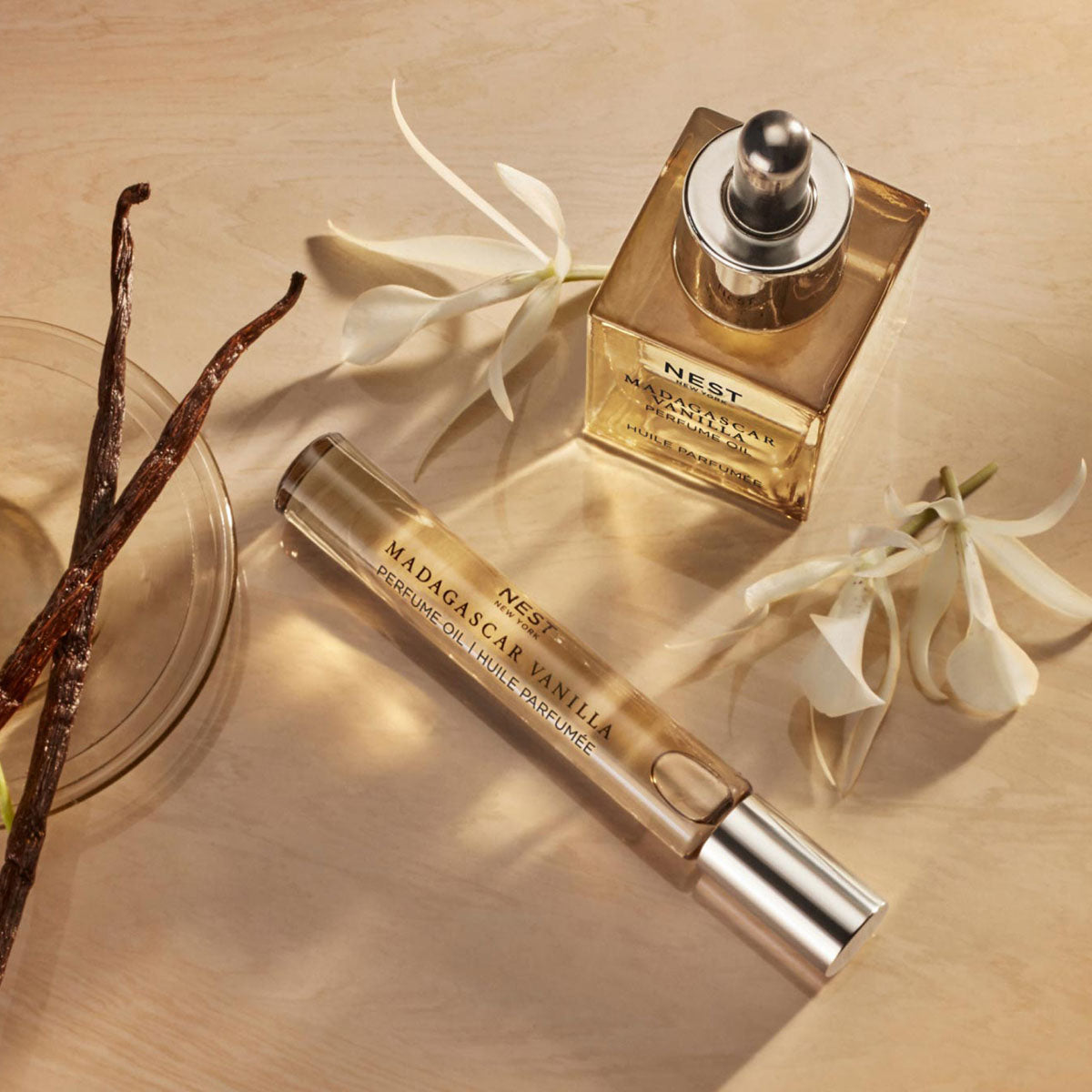 Nest Fragrances Madagascar Vanilla Perfume Oil Rollerball 0.2 fl oz