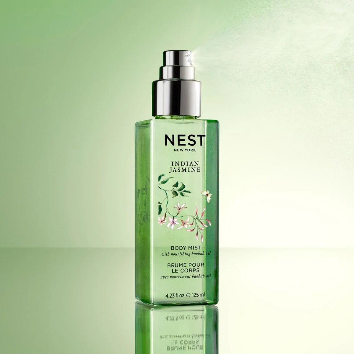 An image of Nest Body Mist Indian Jasmine 4.23 fl. oz