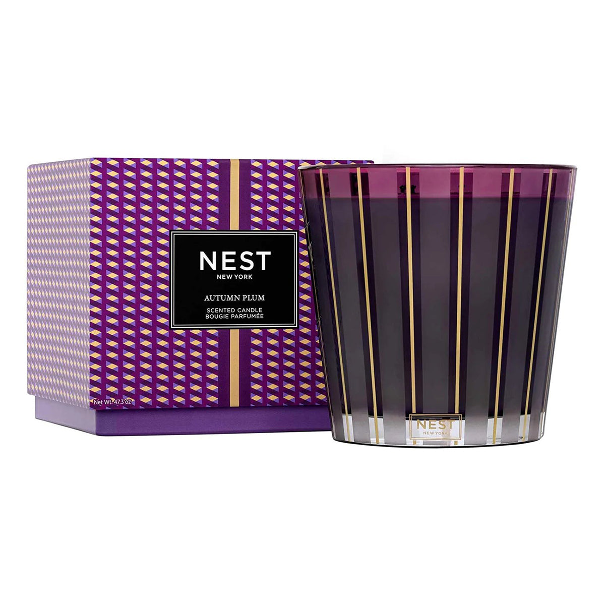 An image of Nest Fragrances Autumn Plum Luxury Candle 47.3 oz