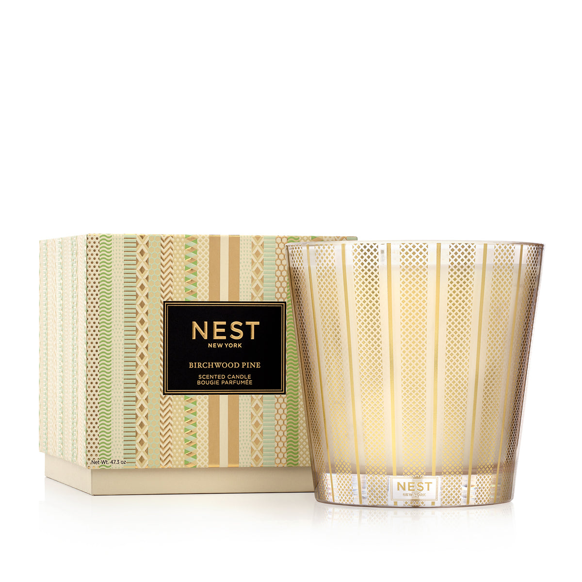 An image of Nest Fragrances Birchwood Pine Luxury Candle 47.3 oz.