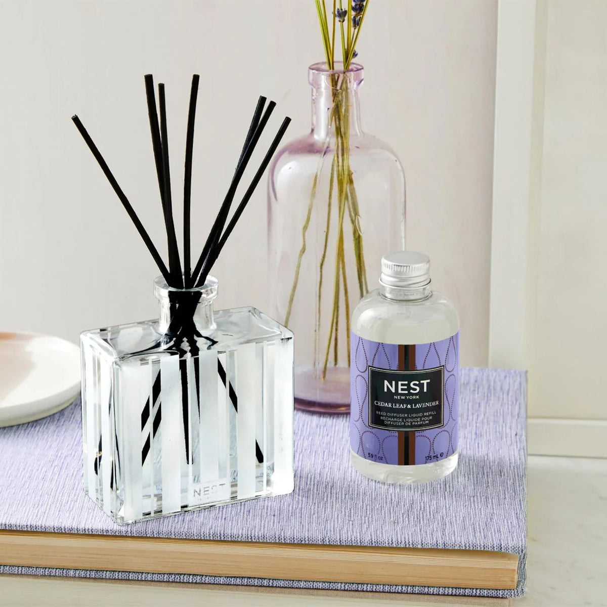 Nest Fragrances Cedar Leaf & Lavender Reed Diffuser Refill 5.9 fl oz