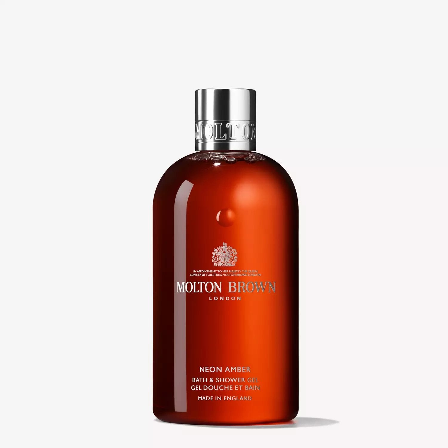 An image of Molton Brown Neon Amber Bath & Shower Gel 10 fl oz