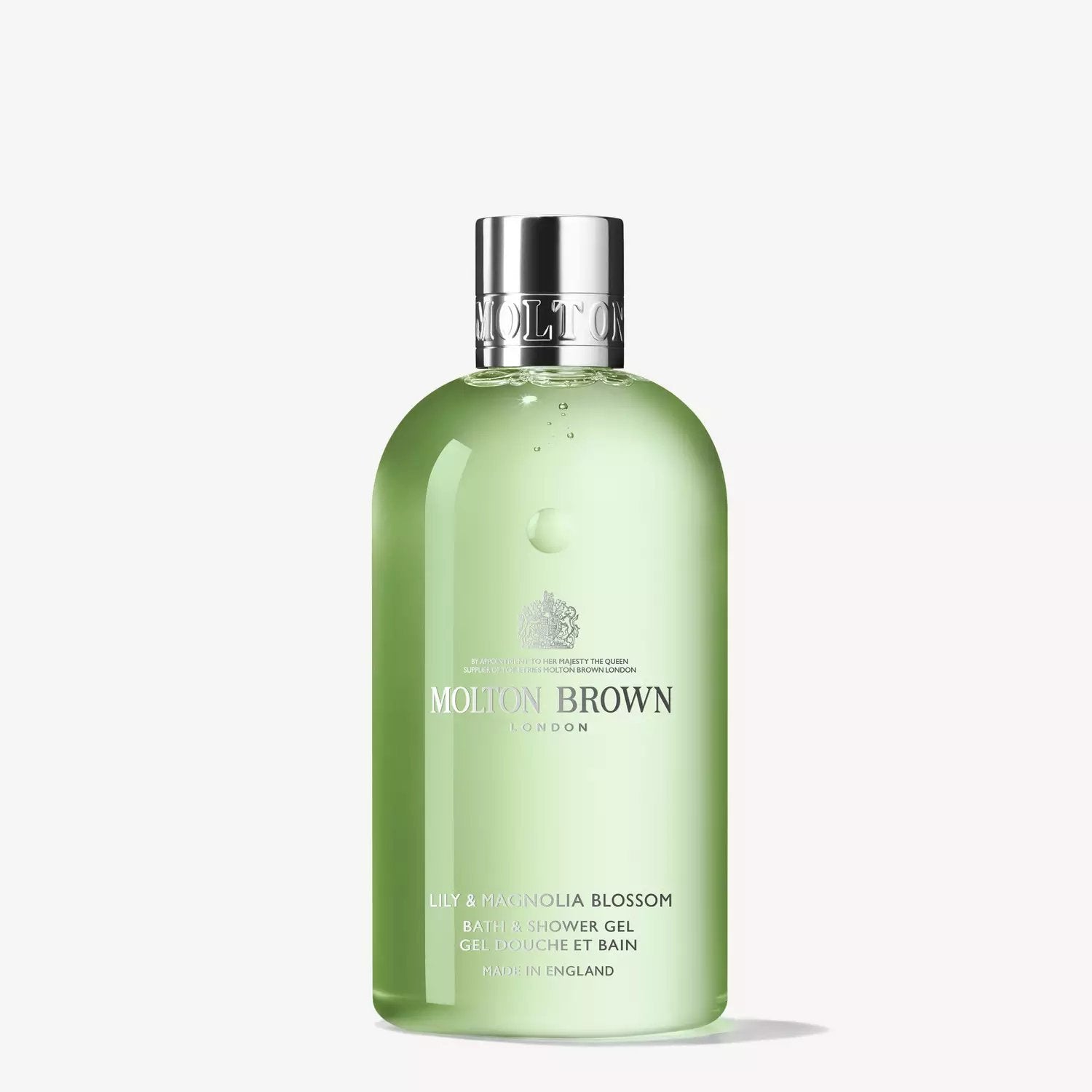 An image of Molton Brown Lily & Magnolia Bath & Shower Gel 10 fl oz