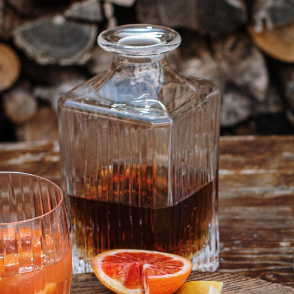 An image of Vietri Natalia Whiskey Decanter