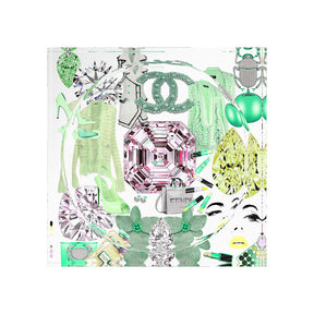 Nicolette Mayer  Bougie Women Mint Lilac Acrylic Candy