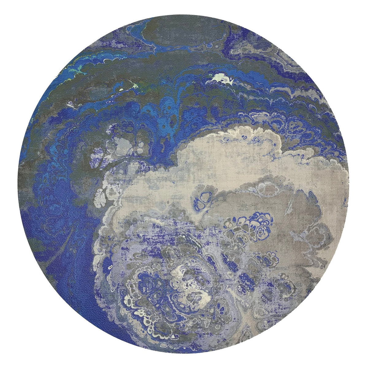 An image of Nicolette Mayer Agate Round Pebble Placemat