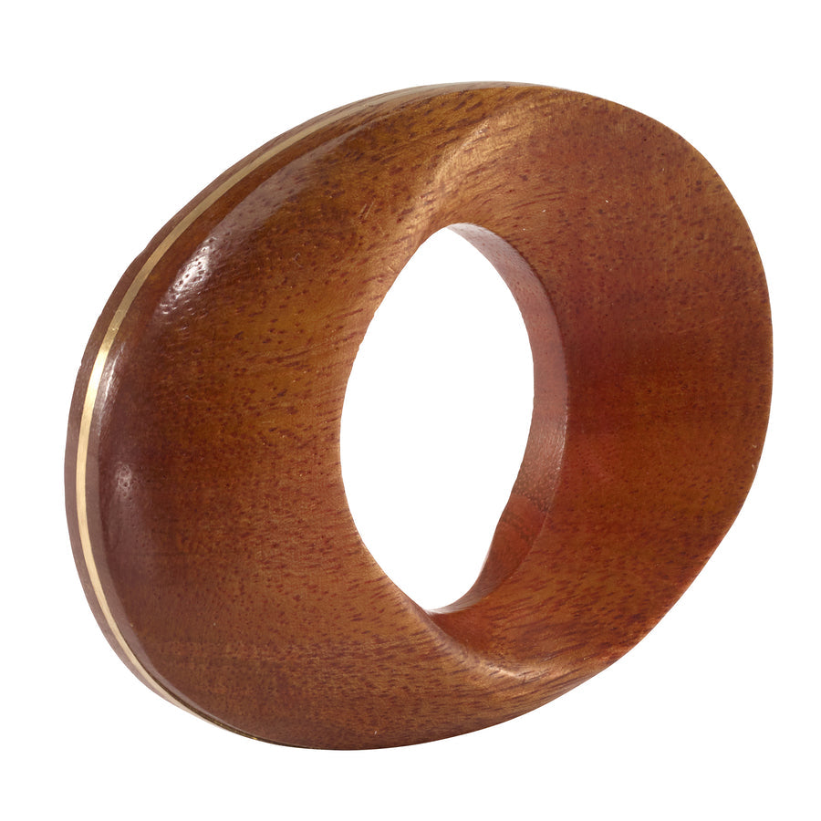 An image of Bodrum Morgan Set of 4 Napkin Ring