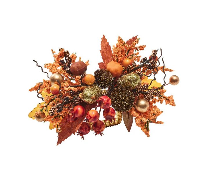 An image of Kim Seybert Fall Frolic Napkin Ring - Set of 4