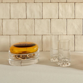 Nude Ecrin Lidded Vessel