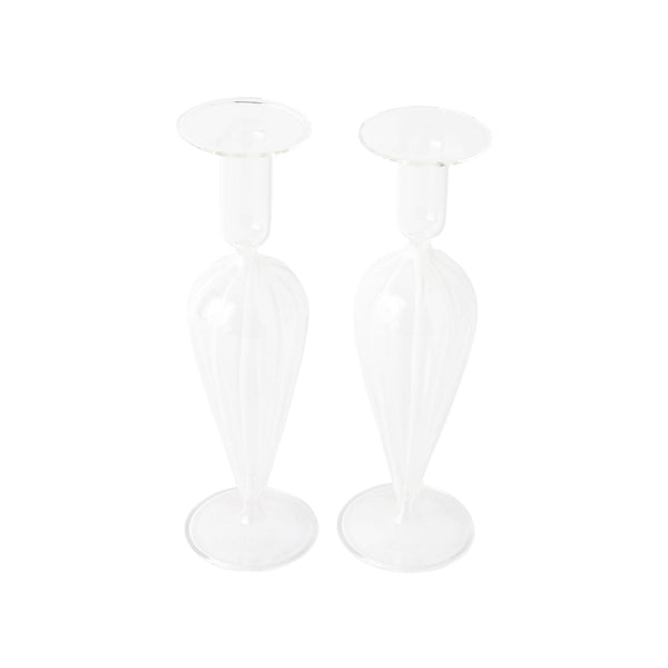 An image of Vietri Nuovo Stripe Candlesticks