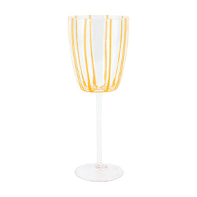 Vietri Nuovo Stripe Wine Glass