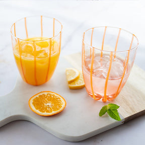 Vietri Nuovo Stripe Stemless Wine Glass