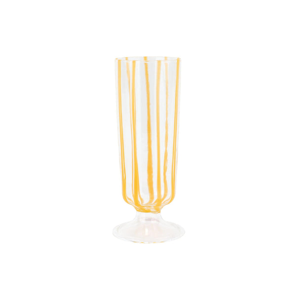 An image of Vietri Nuovo Stripe Champagne Glass